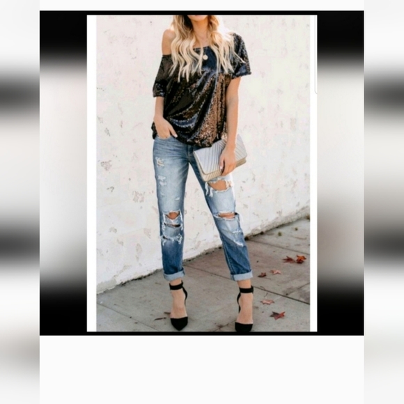 Vici sequin top - Picture 2 of 6